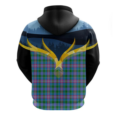 Printivon Ralston Clan Night Of Deer Hoodie