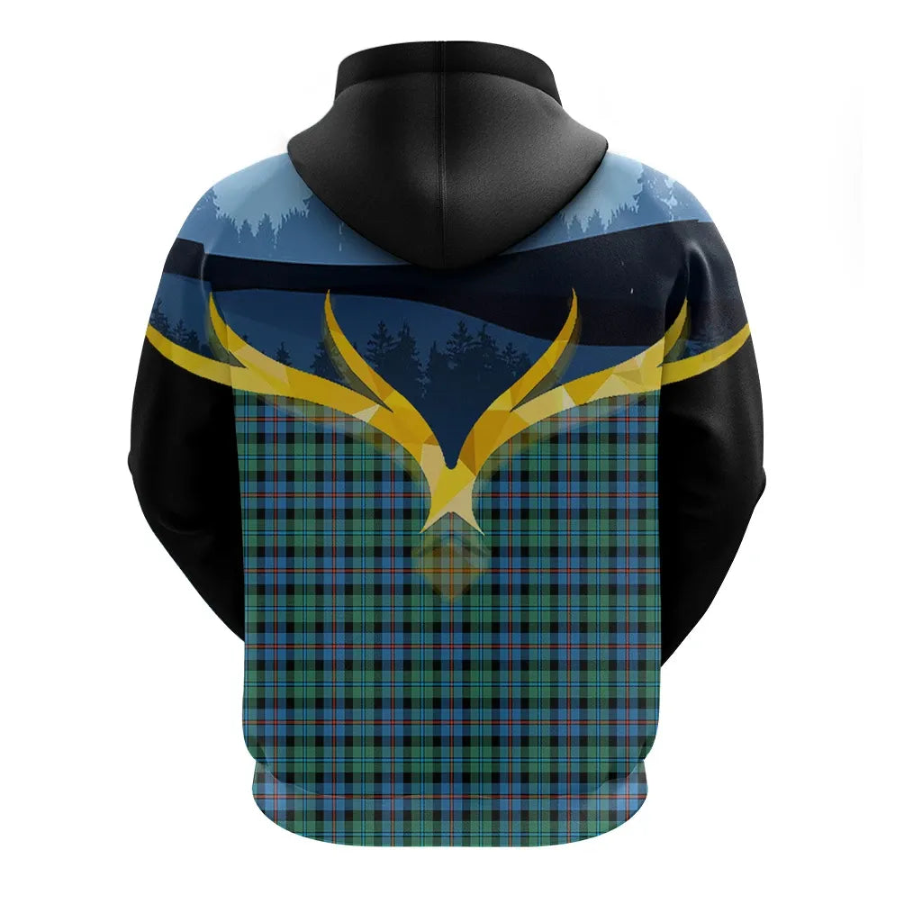 Printivon Campbell Of Cawdor Ancient Clan Night Of Deer Hoodie