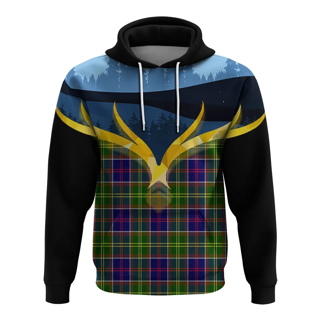 Printivon Arnott Clan Night Of Deer Hoodie