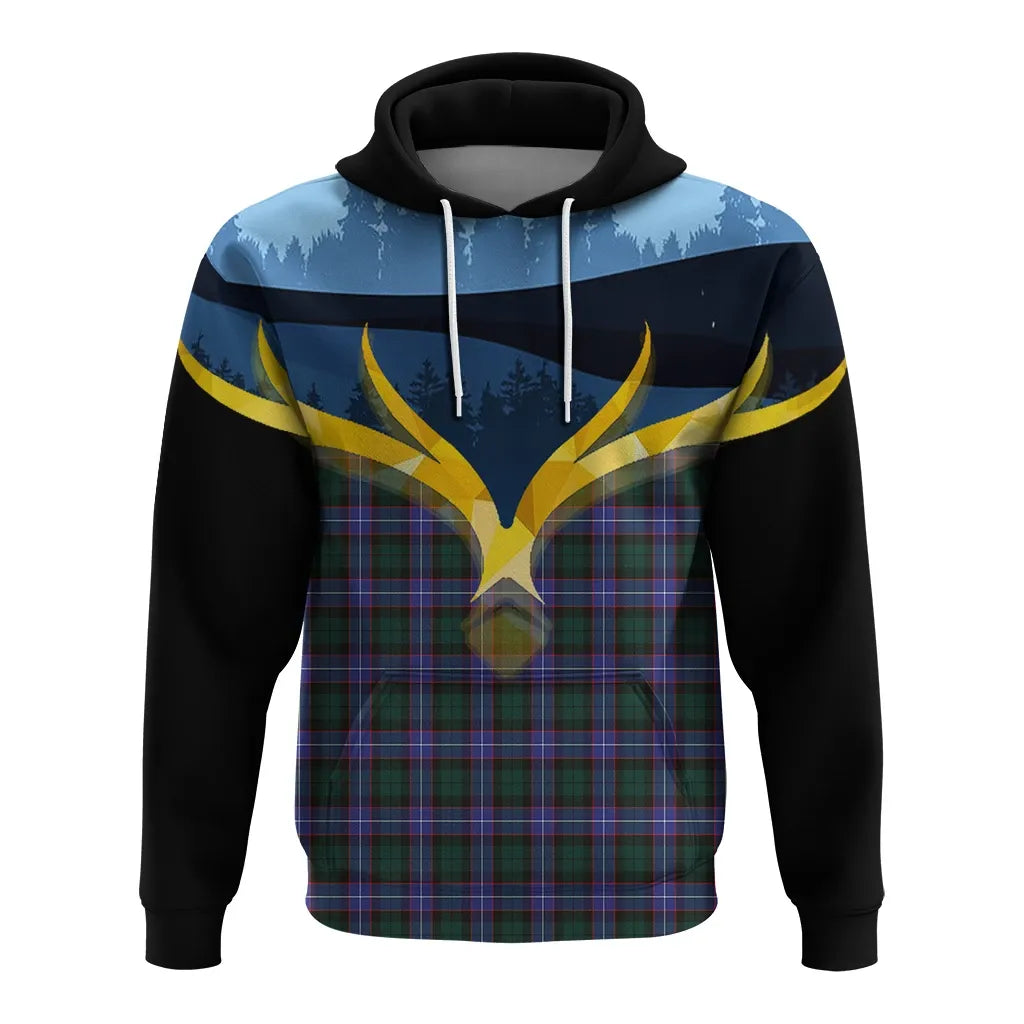 Printivon Hunter Modern Clan Night Of Deer Hoodie