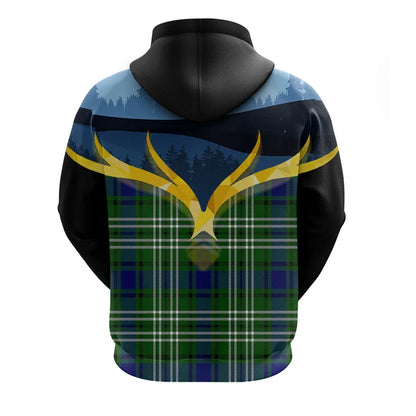 Printivon Haliburton Clan Night Of Deer Hoodie