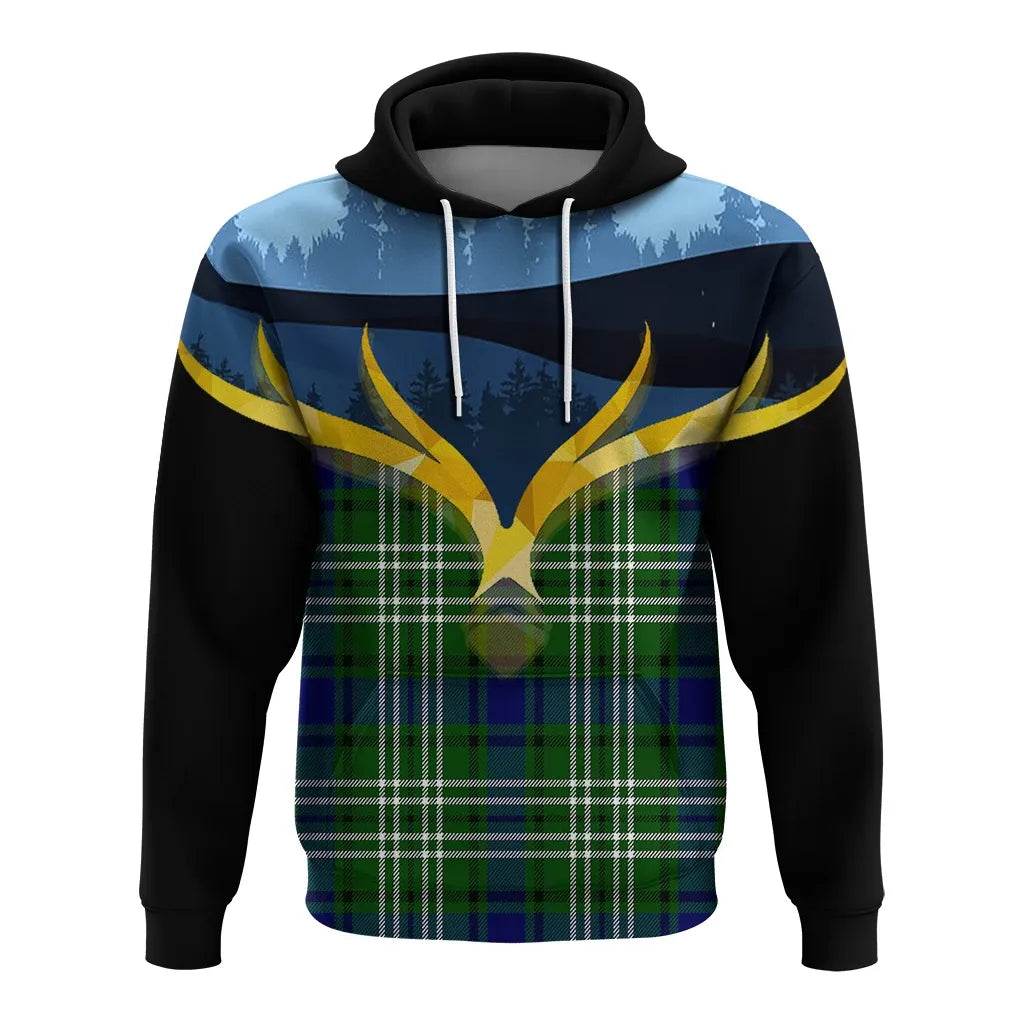 Printivon Haliburton Clan Night Of Deer Hoodie