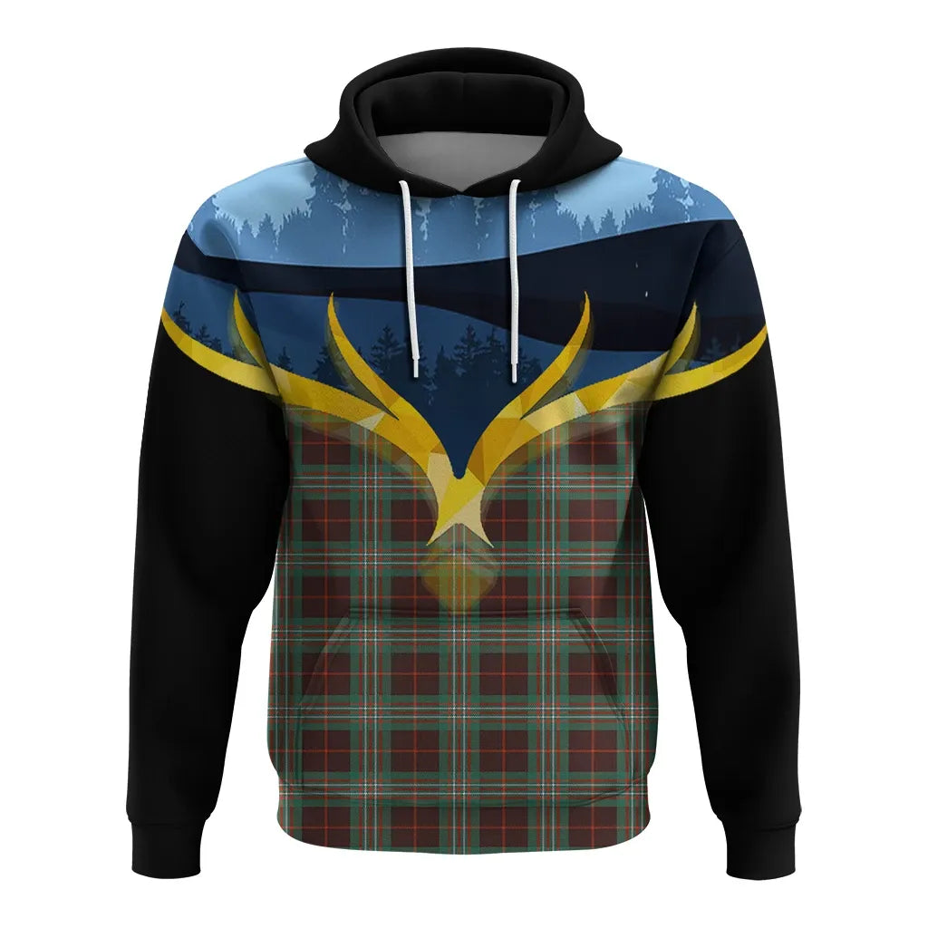 Printivon Scott Brown Ancient Clan Night Of Deer Hoodie