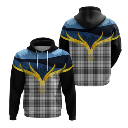 Printivon Glendinning Clan Night Of Deer Hoodie