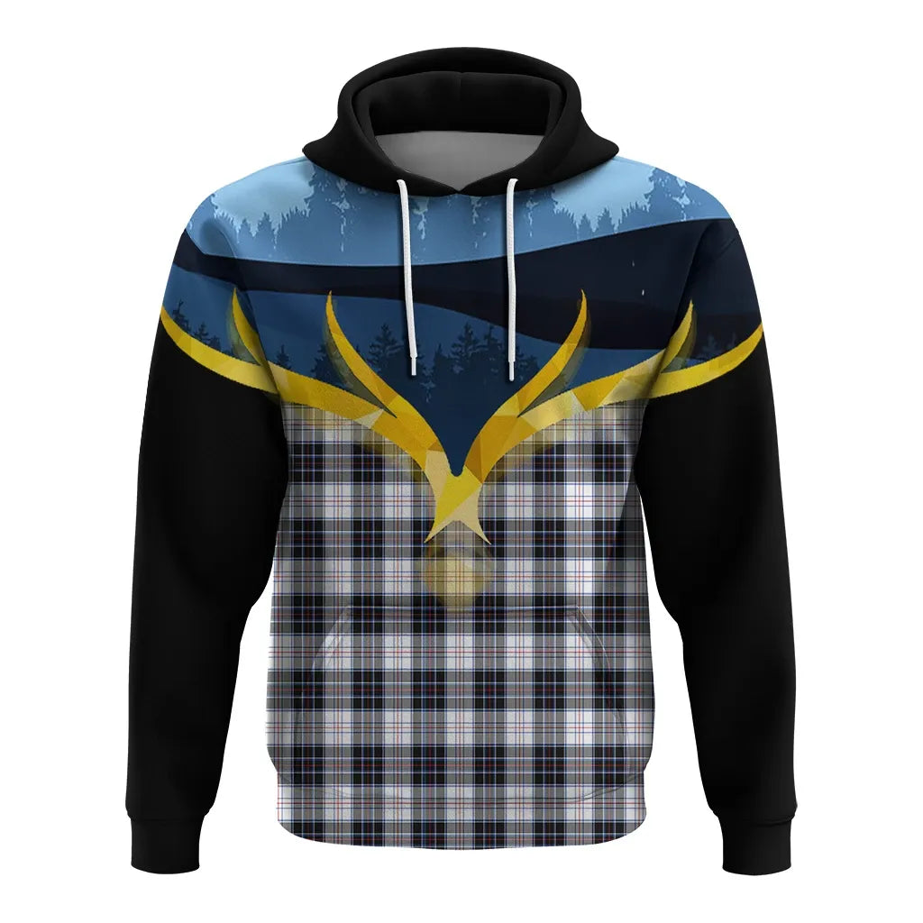 Printivon Macrae Dress Modern Clan Night Of Deer Hoodie