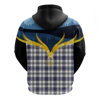 Printivon Hannay Modern Clan Night Of Deer Hoodie
