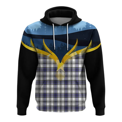 Printivon Hannay Modern Clan Night Of Deer Hoodie