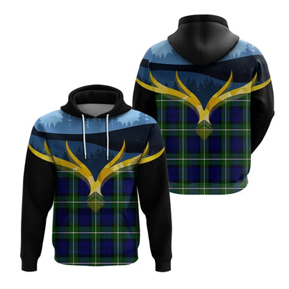 Printivon Bannerman Clan Night Of Deer Hoodie