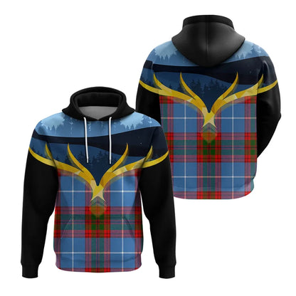Printivon Crichton Clan Night Of Deer Hoodie