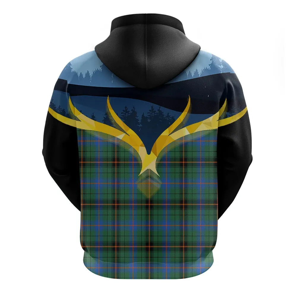 Printivon Davidson Ancient Clan Night Of Deer Hoodie