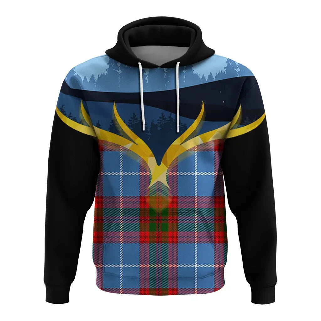 Printivon Crichton Clan Night Of Deer Hoodie