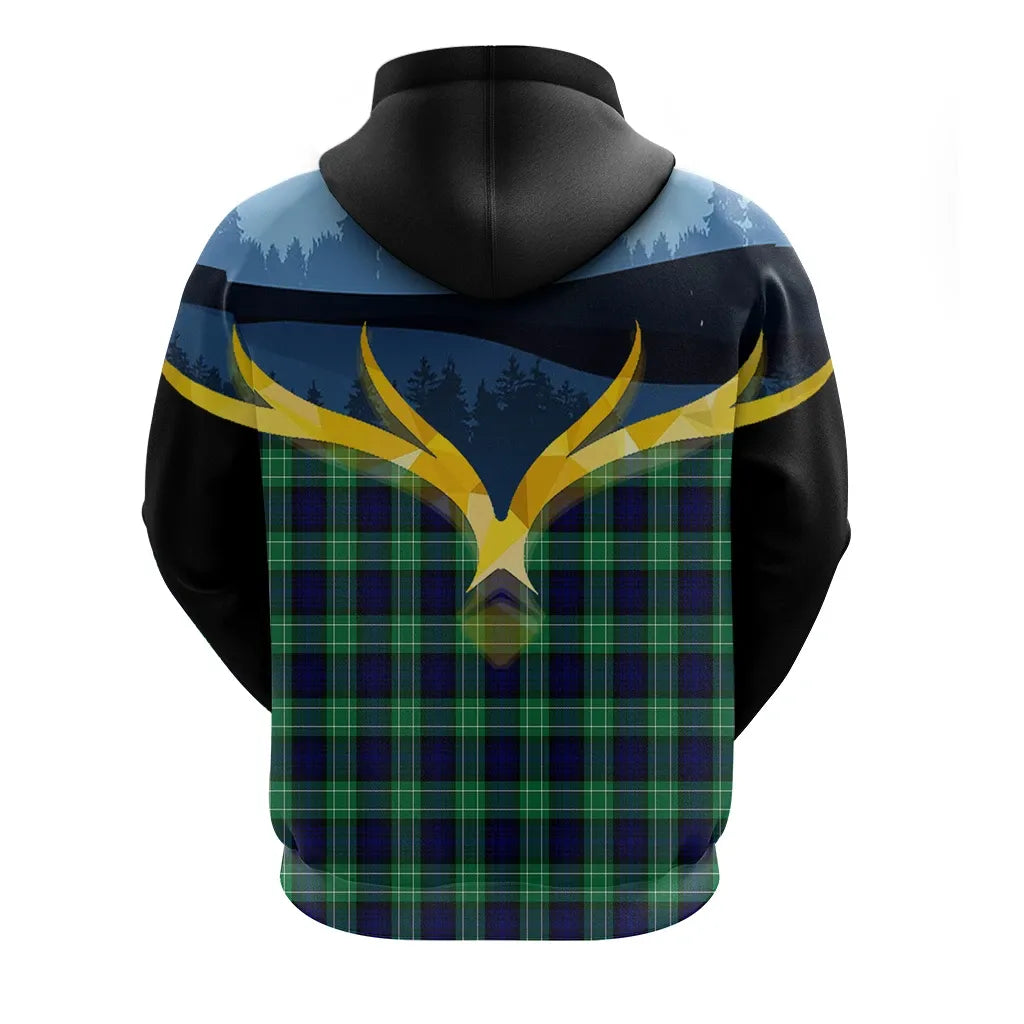 Printivon Abercrombie Clan Night Of Deer Hoodie