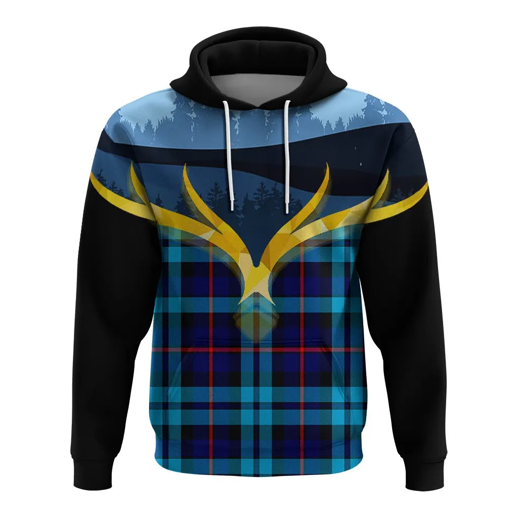 Printivon Maccorquodale Clan Night Of Deer Hoodie