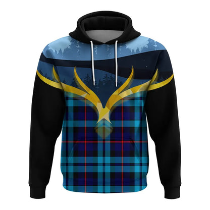 Printivon Maccorquodale Clan Night Of Deer Hoodie