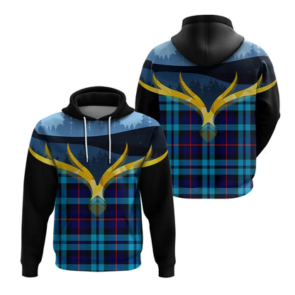 Printivon Maccorquodale Clan Night Of Deer Hoodie