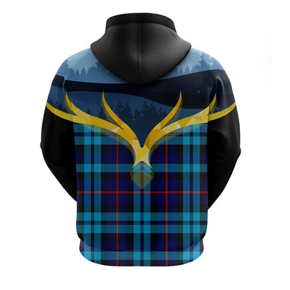 Printivon Maccorquodale Clan Night Of Deer Hoodie