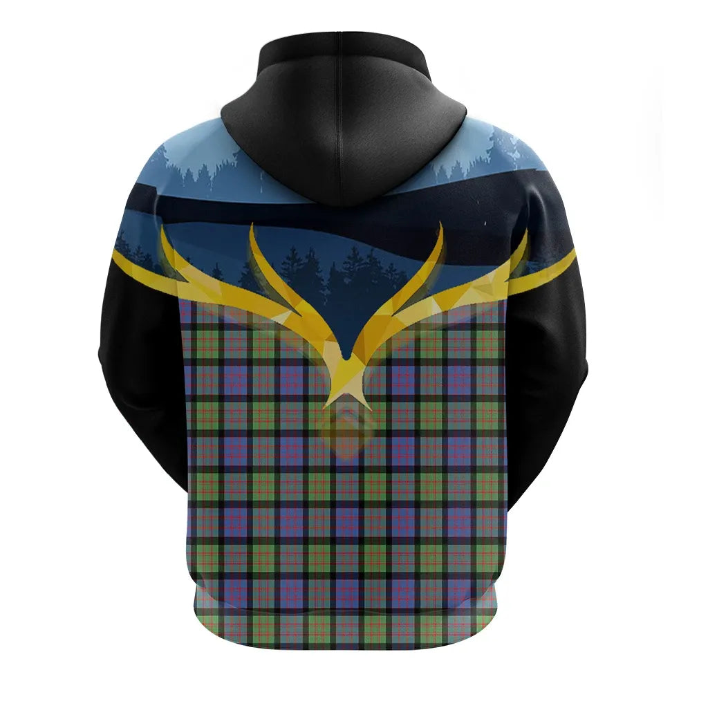 Printivon Macdonald Ancient Clan Night Of Deer Hoodie