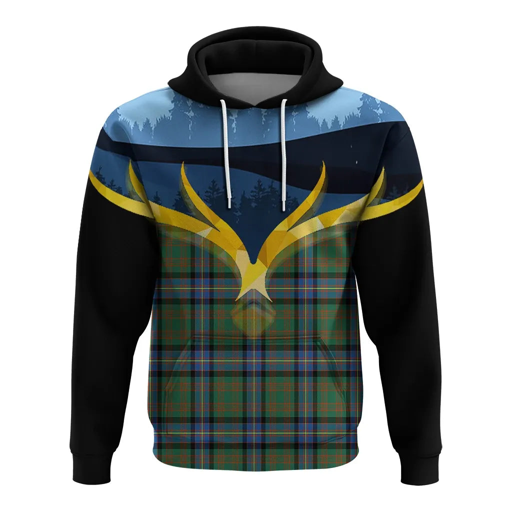 Printivon Cochrane Ancient Clan Night Of Deer Hoodie