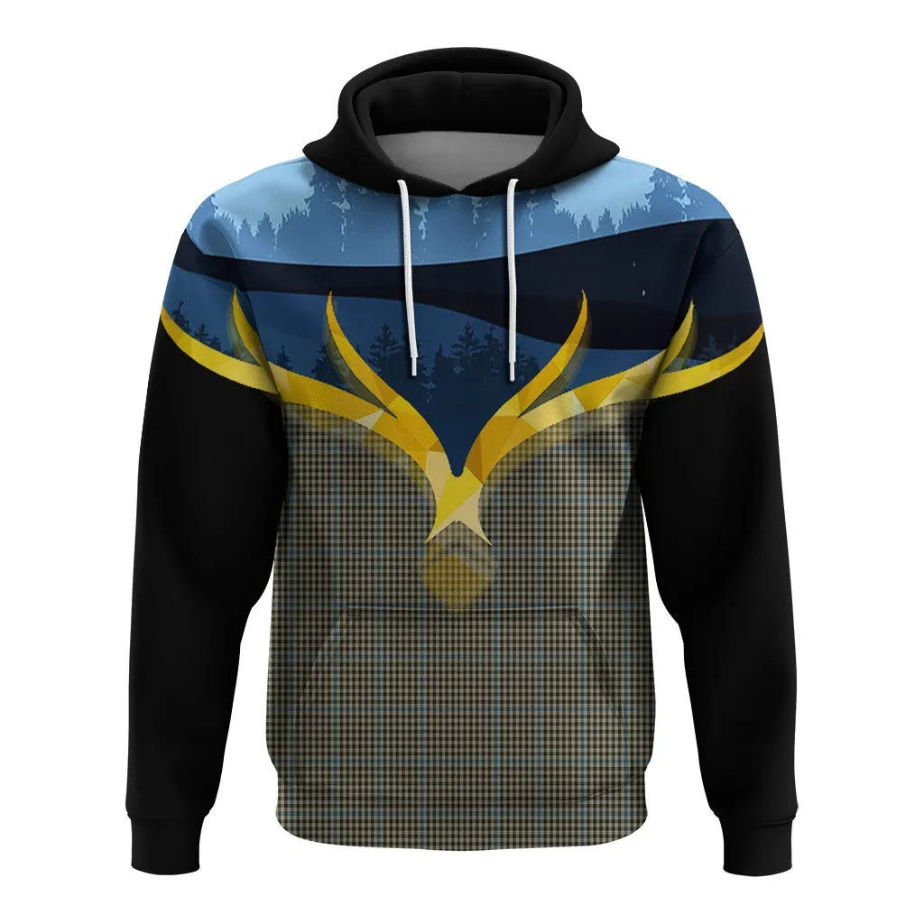 Printivon Haig Clan Night Of Deer Hoodie