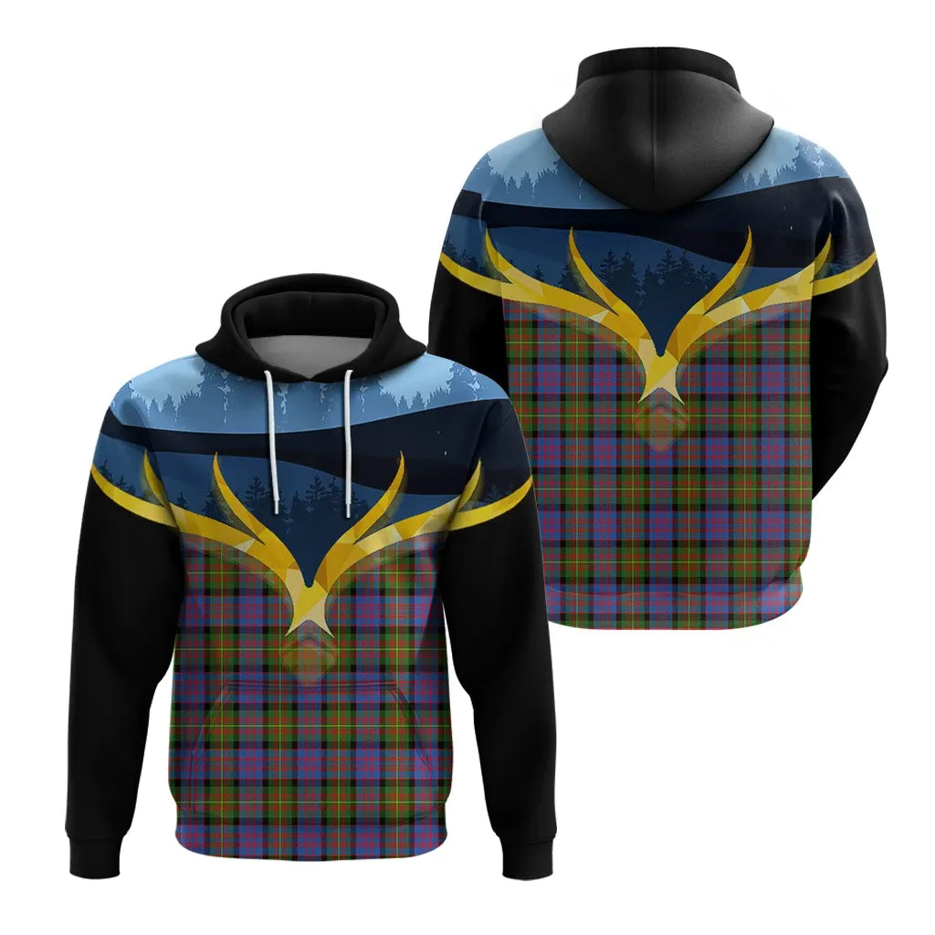 Printivon Carnegie Ancient Clan Night Of Deer Hoodie