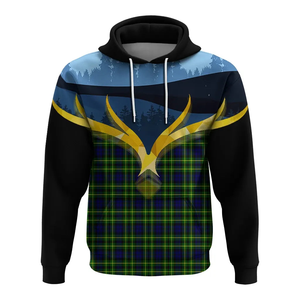 Printivon Campbell Of Breadalbane Modern Clan Night Of Deer Hoodie