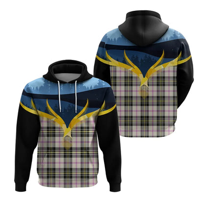 Printivon Macpherson Dress Ancient Clan Night Of Deer Hoodie