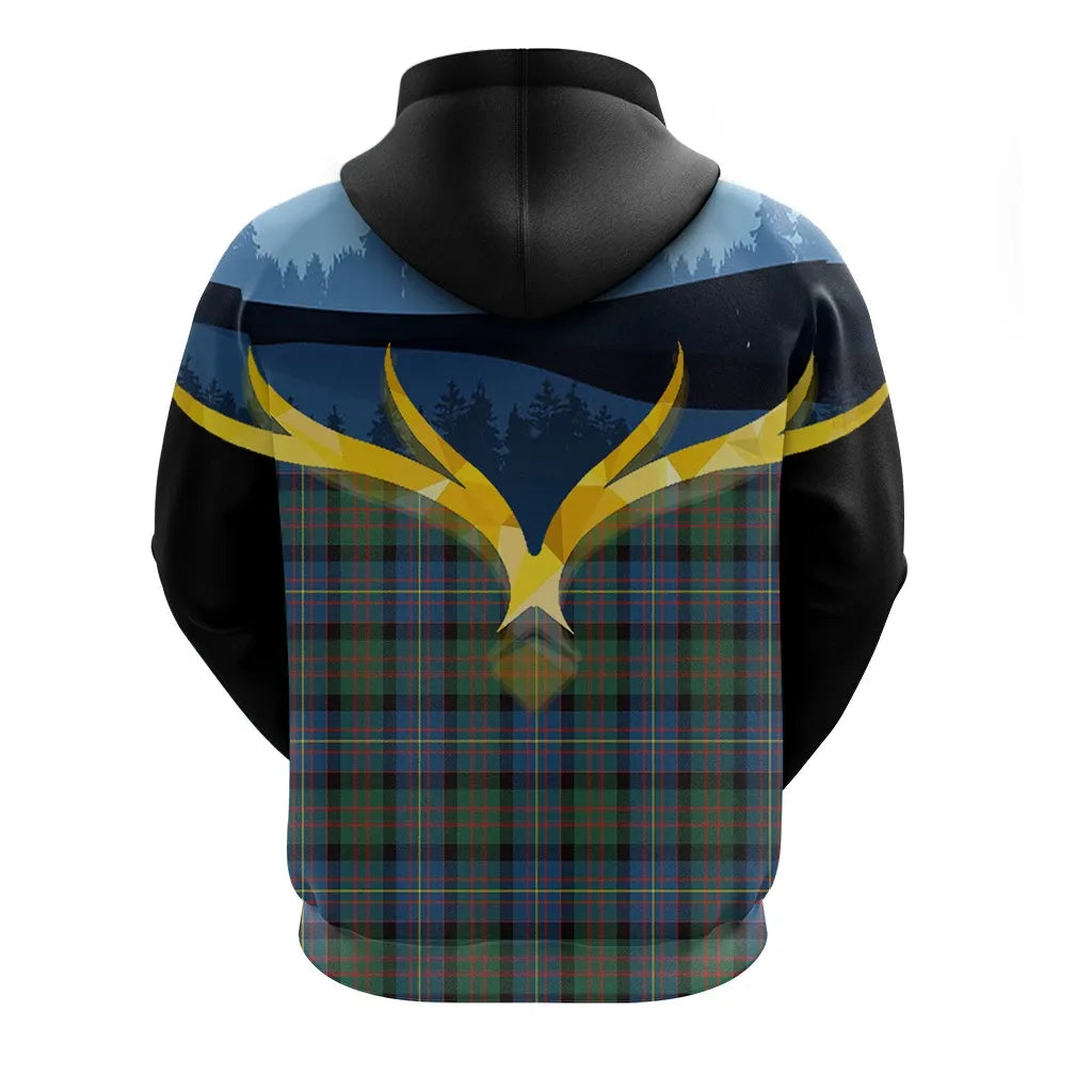Printivon Cameron Of Erracht Ancient Clan Night Of Deer Hoodie