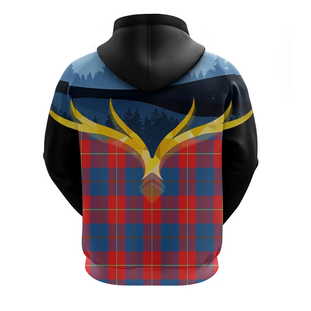 Printivon Blane Clan Night Of Deer Hoodie