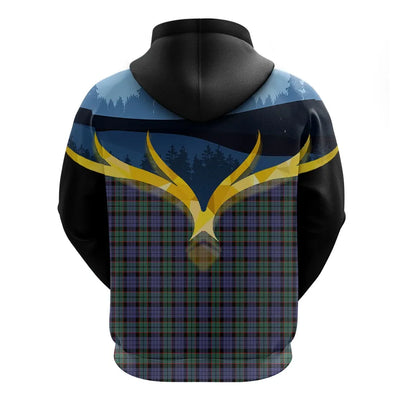 Printivon Fletcher Modern Clan Night Of Deer Hoodie