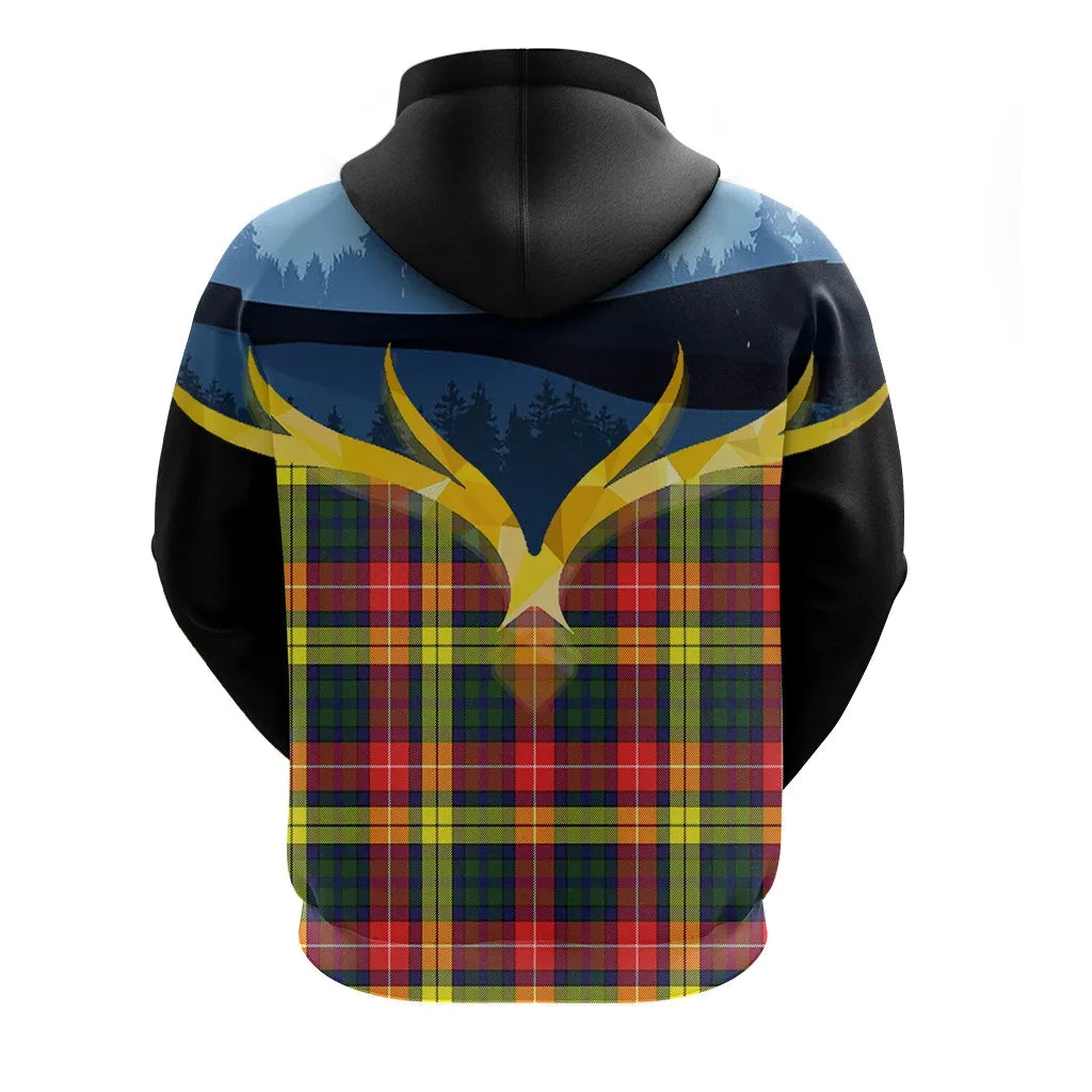 Printivon Dewar Clan Night Of Deer Hoodie