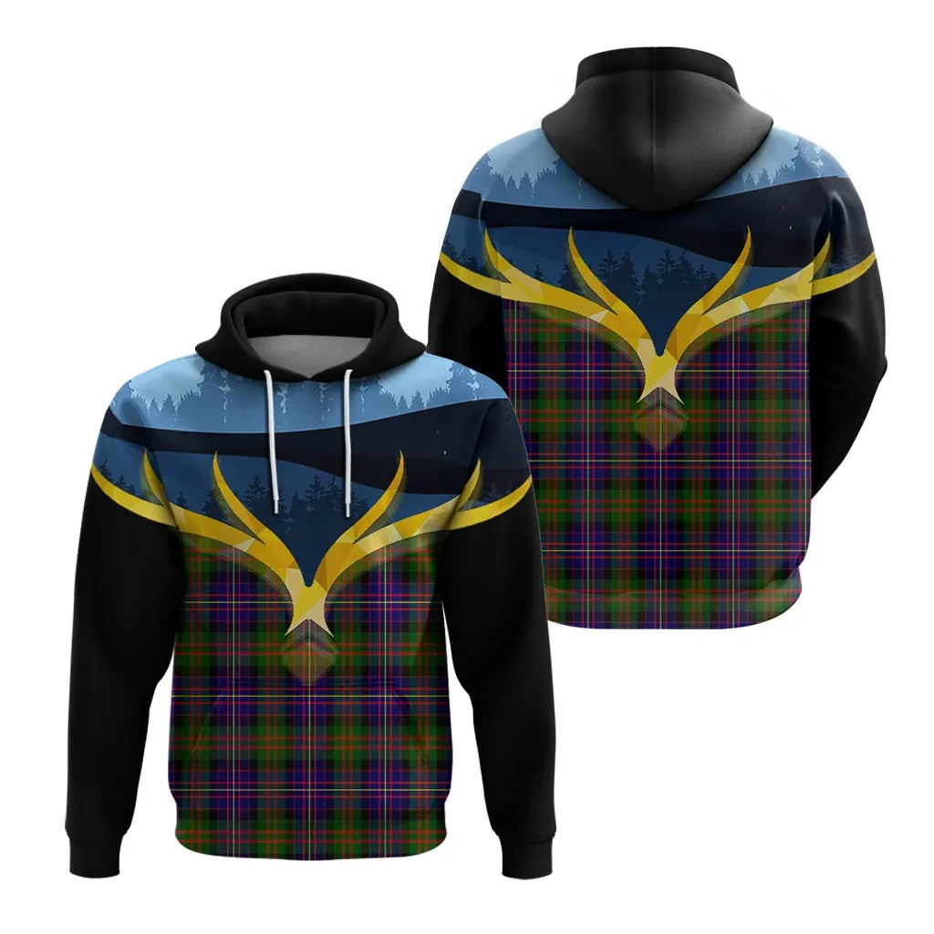 Printivon Cameron Of Erracht Modern Clan Night Of Deer Hoodie