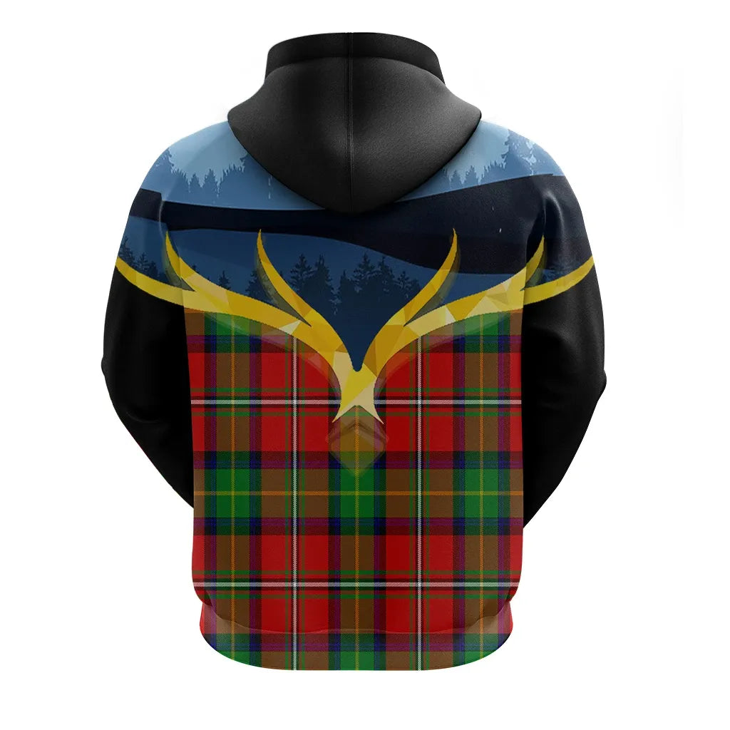 Printivon Fullerton Clan Night Of Deer Hoodie