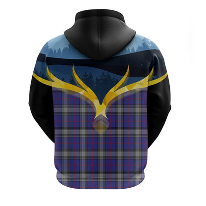 Printivon Kinnaird Clan Night Of Deer Hoodie