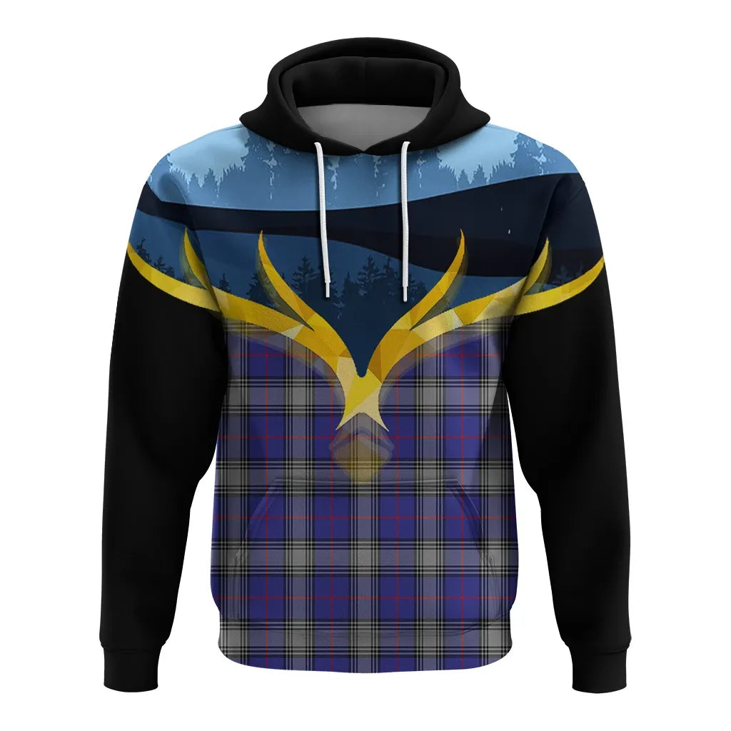 Printivon Kinnaird Clan Night Of Deer Hoodie