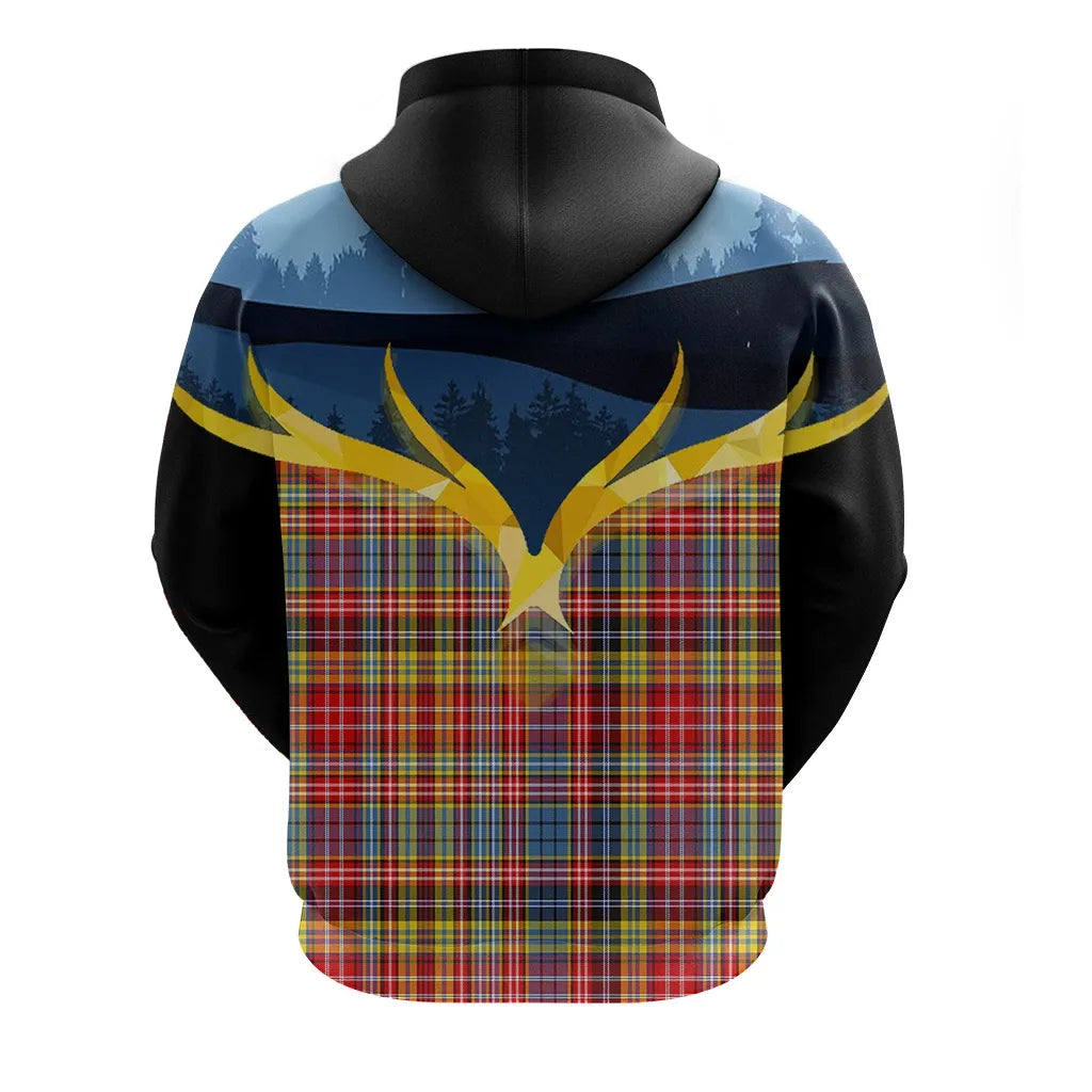 Printivon Ogilvie Of Airlie Ancient Clan Night Of Deer Hoodie