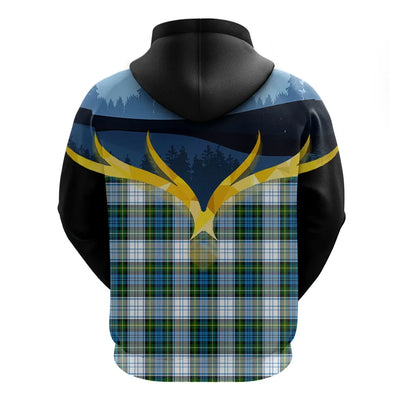 Printivon Campbell Dress Clan Night Of Deer Hoodie