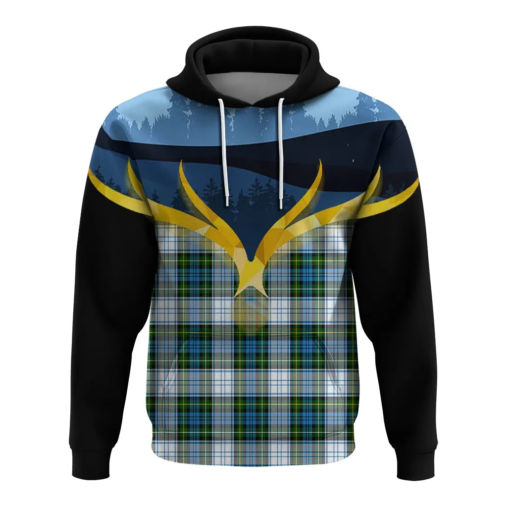 Printivon Campbell Dress Clan Night Of Deer Hoodie