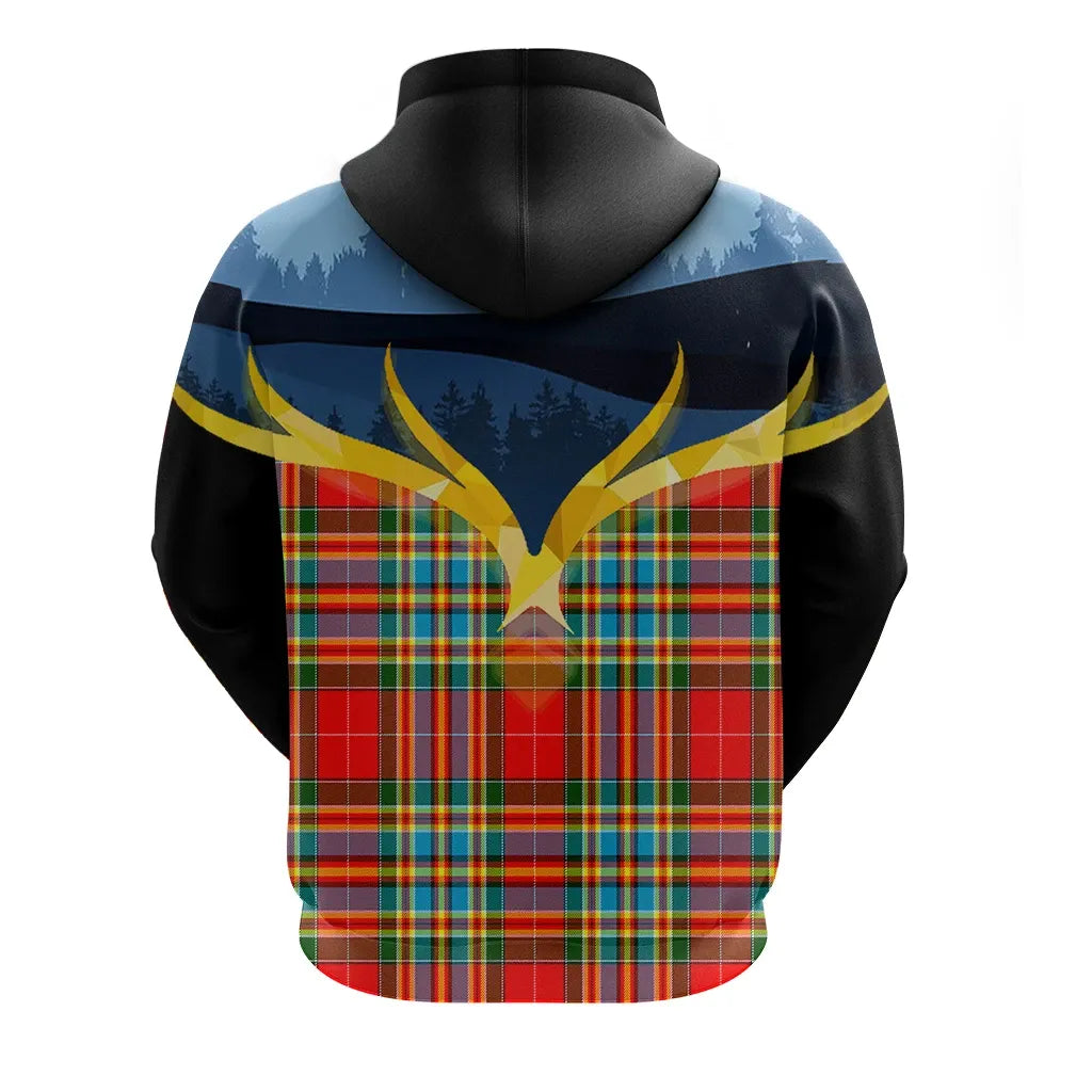 Printivon Chattan Clan Night Of Deer Hoodie