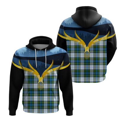 Printivon Campbell Dress Clan Night Of Deer Hoodie