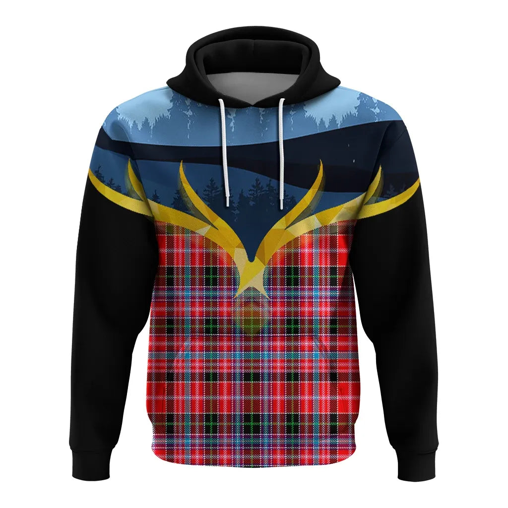Printivon Udny Clan Night Of Deer Hoodie