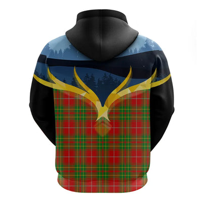 Printivon Burnett Ancient Clan Night Of Deer Hoodie