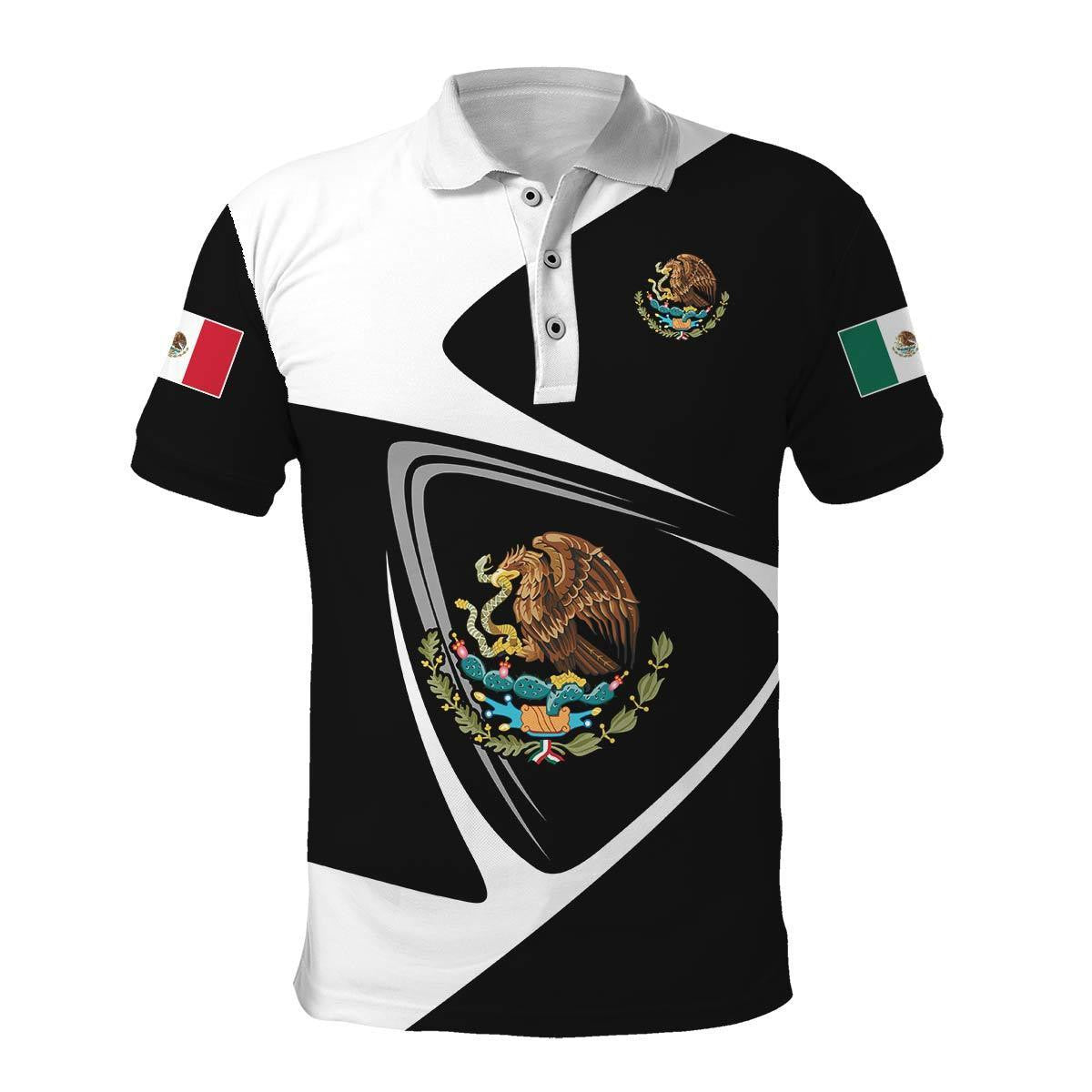 Mexico Customize 3D All Over Printed Polo Shirt