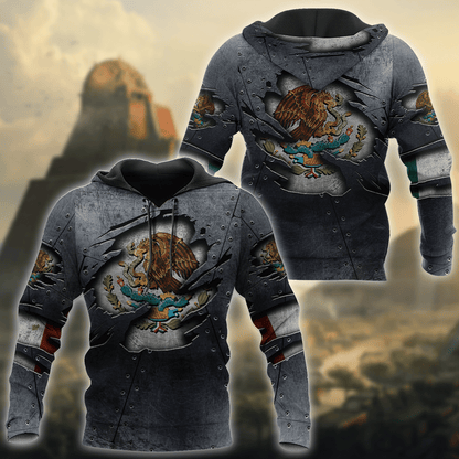 Mexico 3D All Over Printed Hoodie