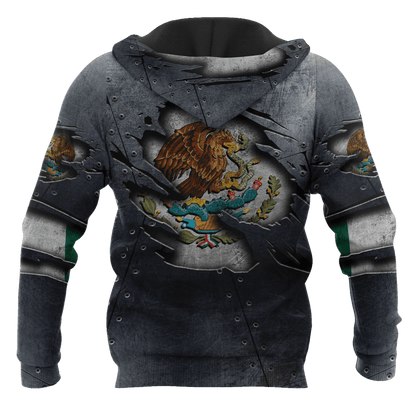 Mexico 3D All Over Printed Hoodie