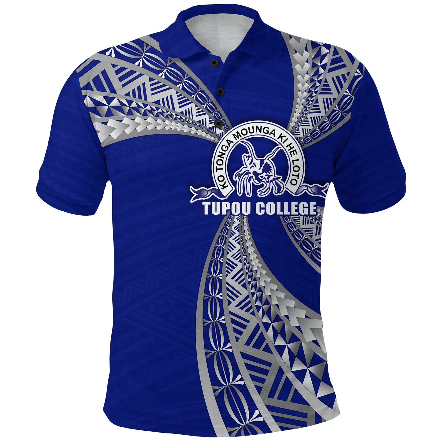 Polynesian Polo Shirt - Tupou College Polo Shirt Toloa Tonga