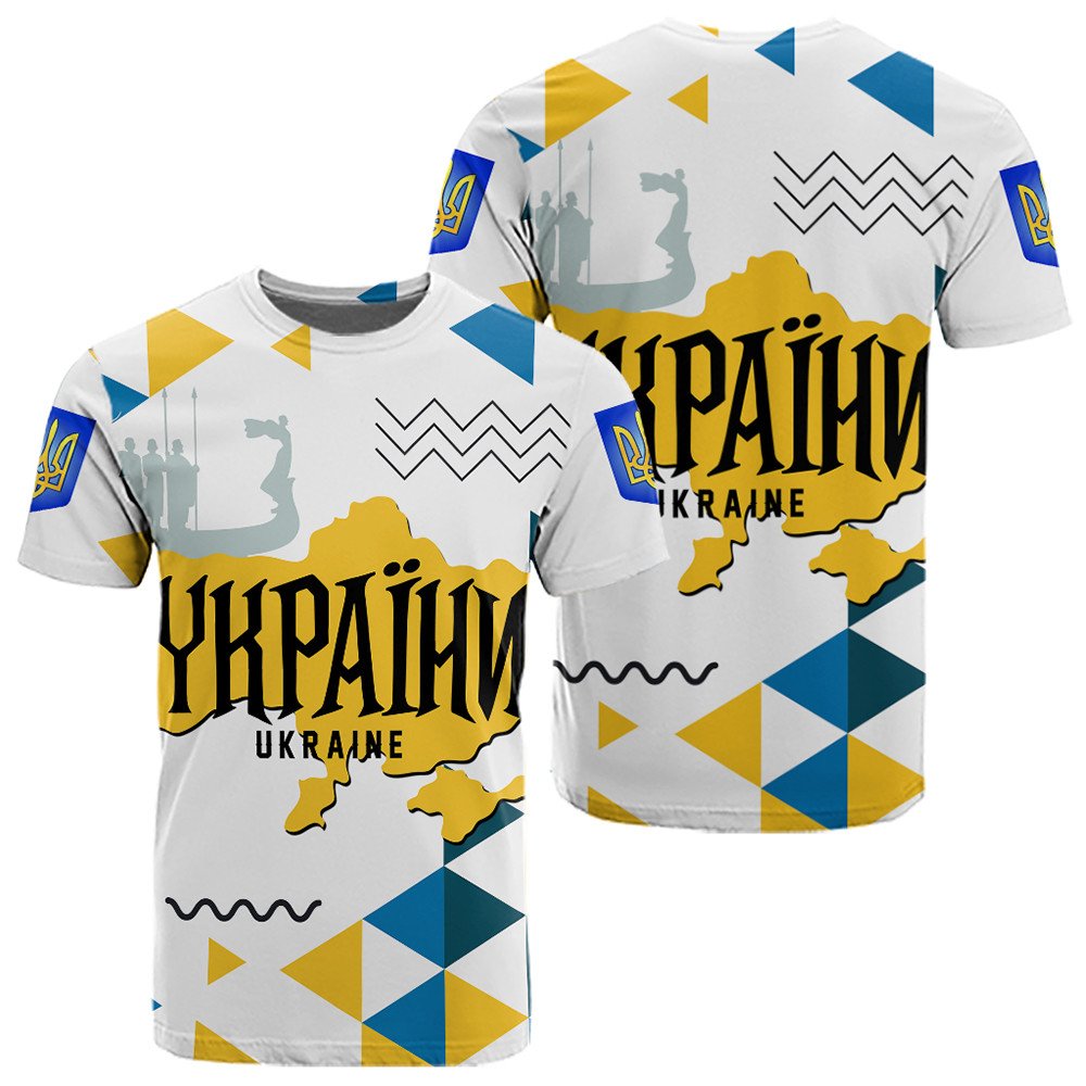 Ukraine T Shirt Ukraine Geo Style T Shirt