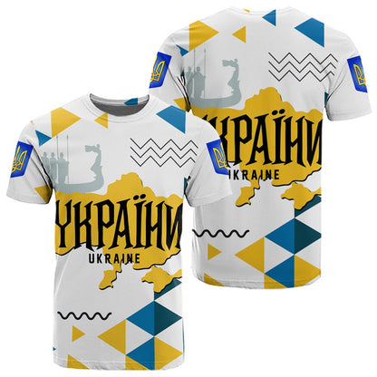 Ukraine T Shirt Ukraine Geo Style T Shirt