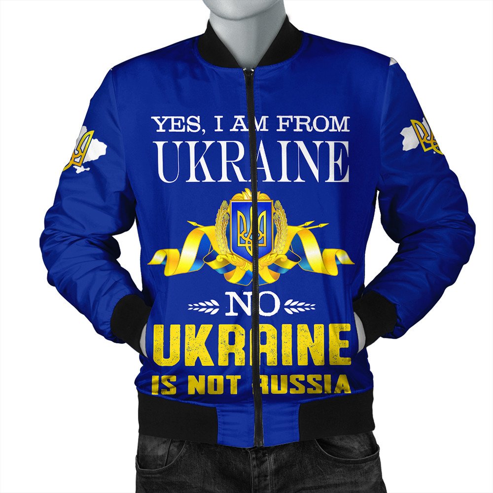 Ukraine Jacket Ukraine Not Russia Bomber Jacket