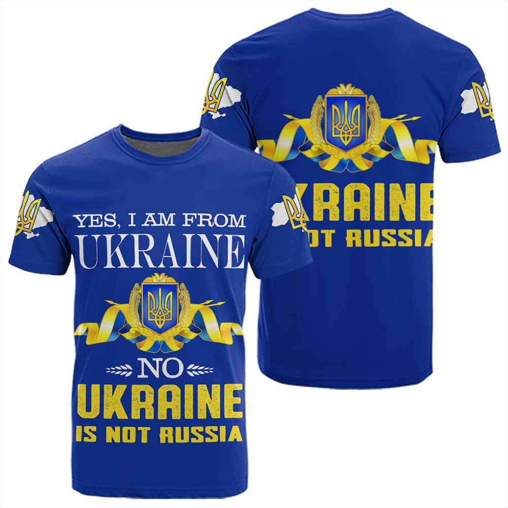 Ukraine T Shirt Ukraine Not Russia T Shirt