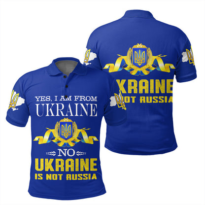 Ukraine Polo Shirt Ukraine Not Russia Polo Shirt